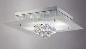 Tabitha Crystal Ceiling Lights Diyas Flush Crystal Fittings Tabitha Crystal Ceiling Lights Diyas Flush Crystal Fittings